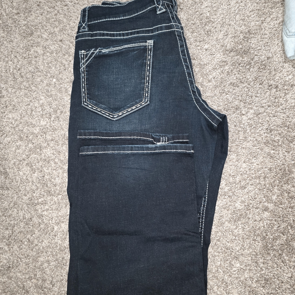 Men's Bootcut Jeans - Black